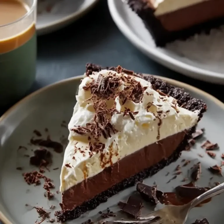 No Bake Baileys Chocolate Pie