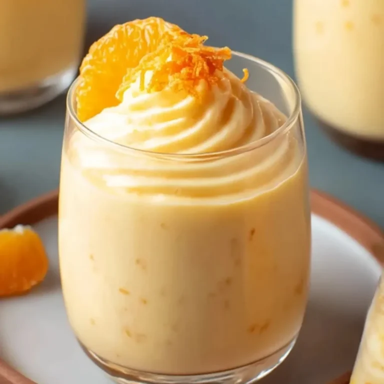 Orange Mousse Cups