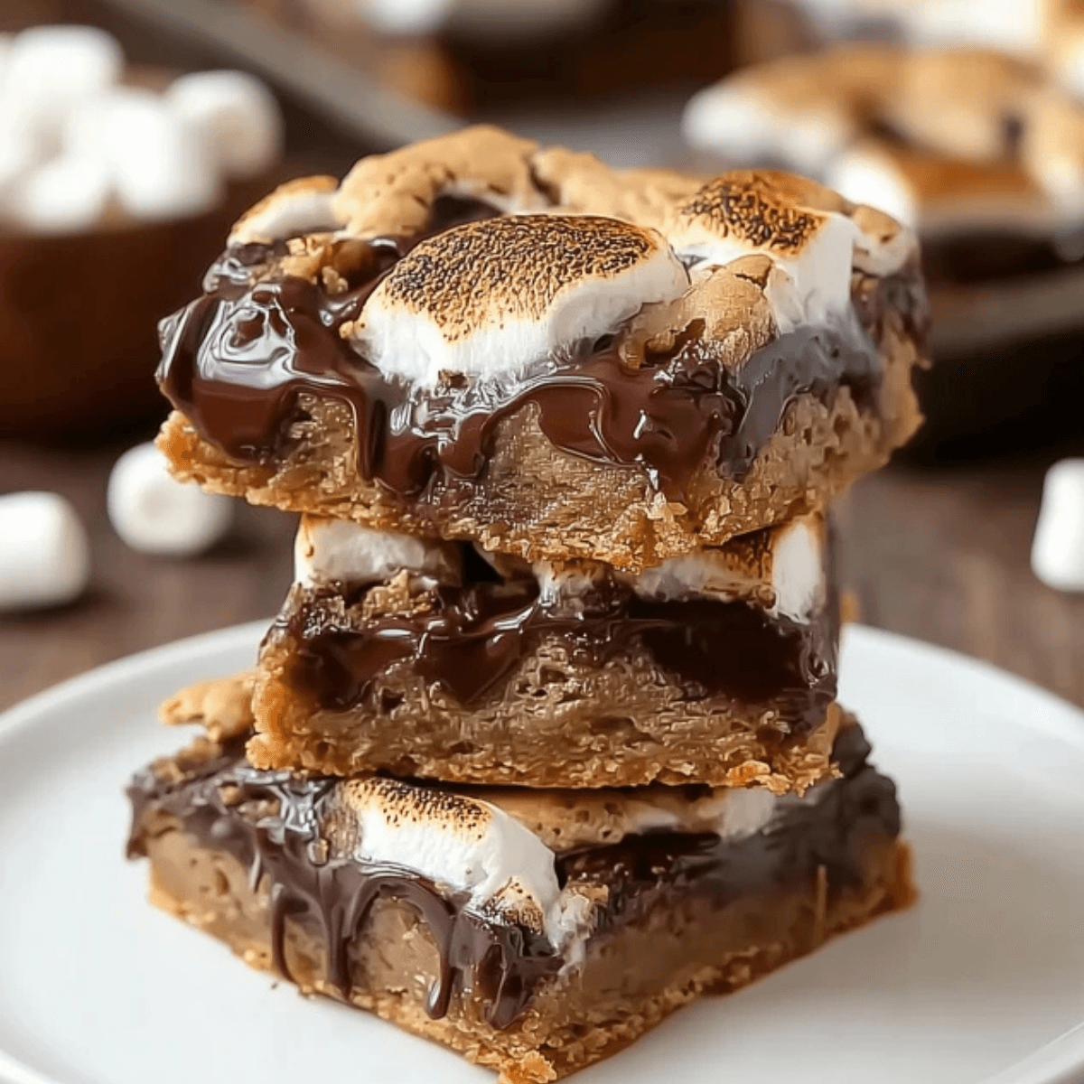 S’mores Cookie Bars