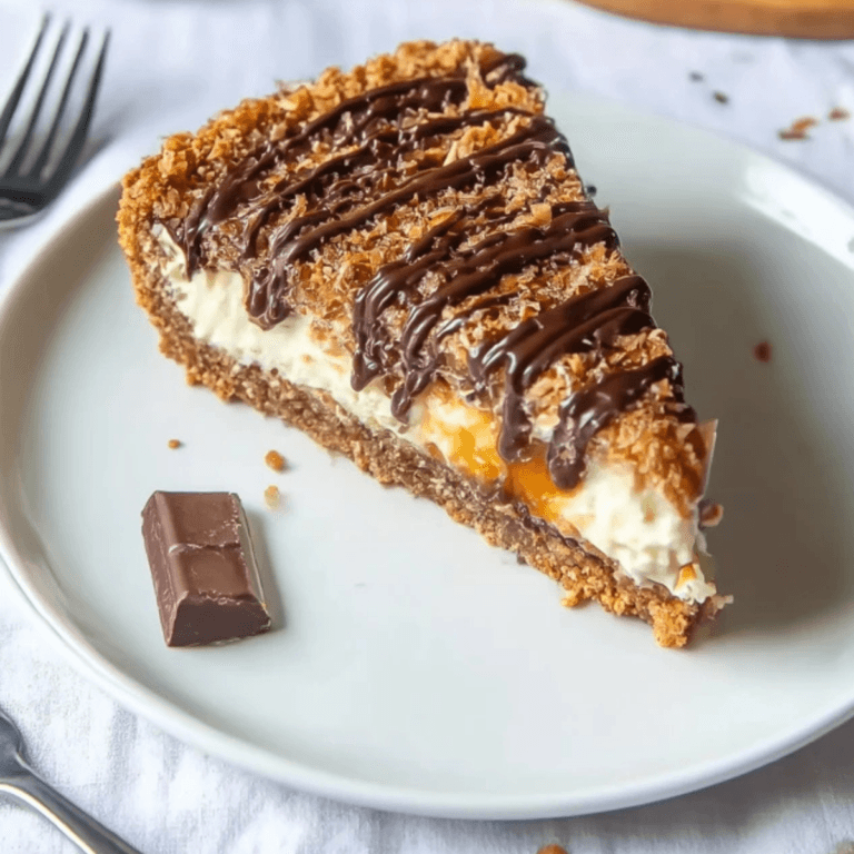 Samoas Cookie Pie