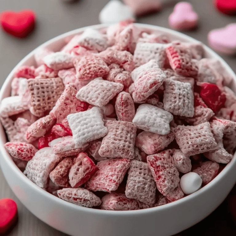 Valentine’s Day Muddy Buddies
