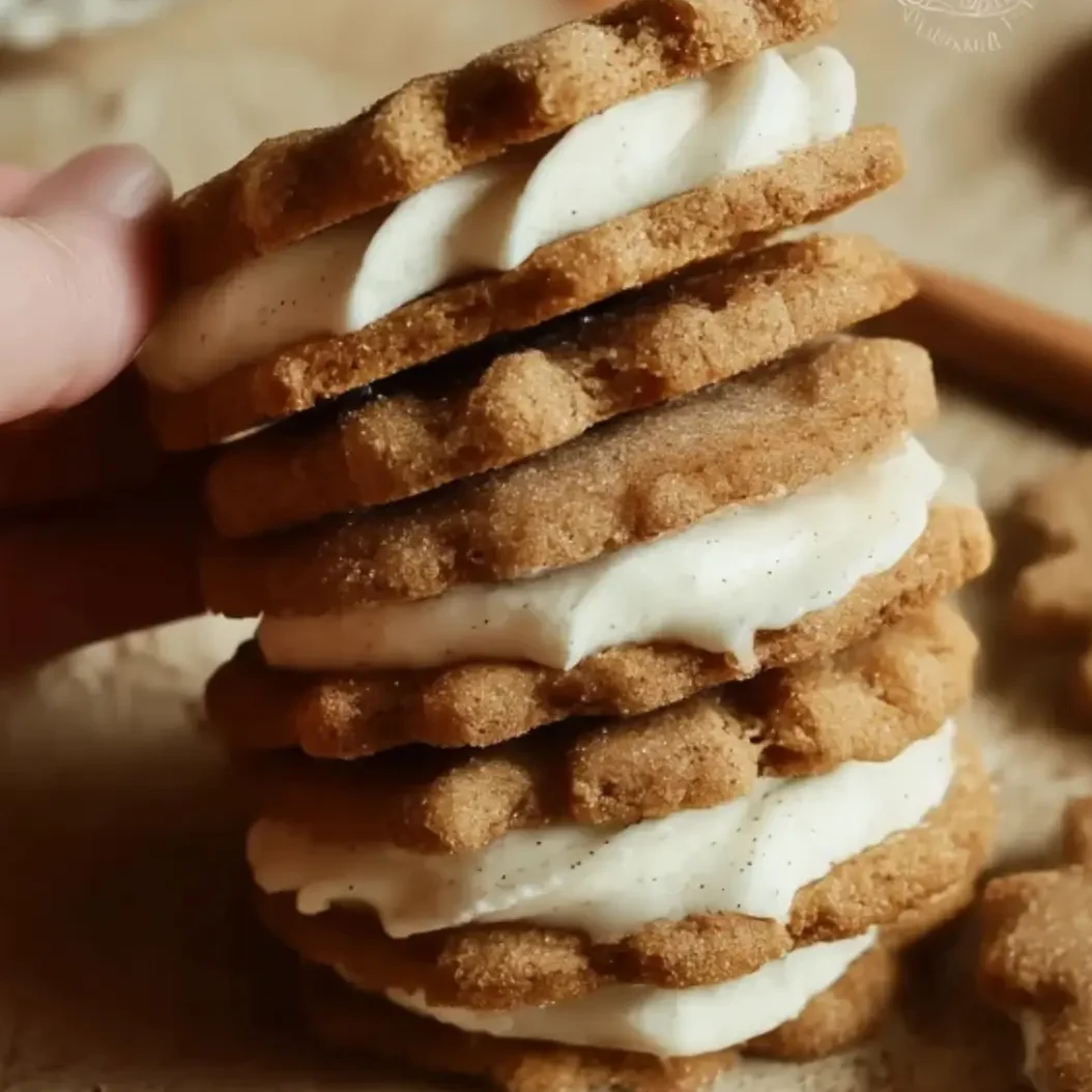 Vegan Maple Cream Cookies