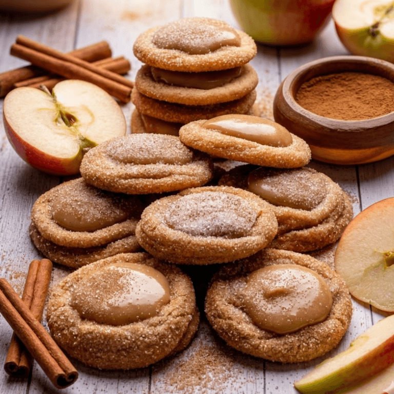 apple cider cheesecake cookies