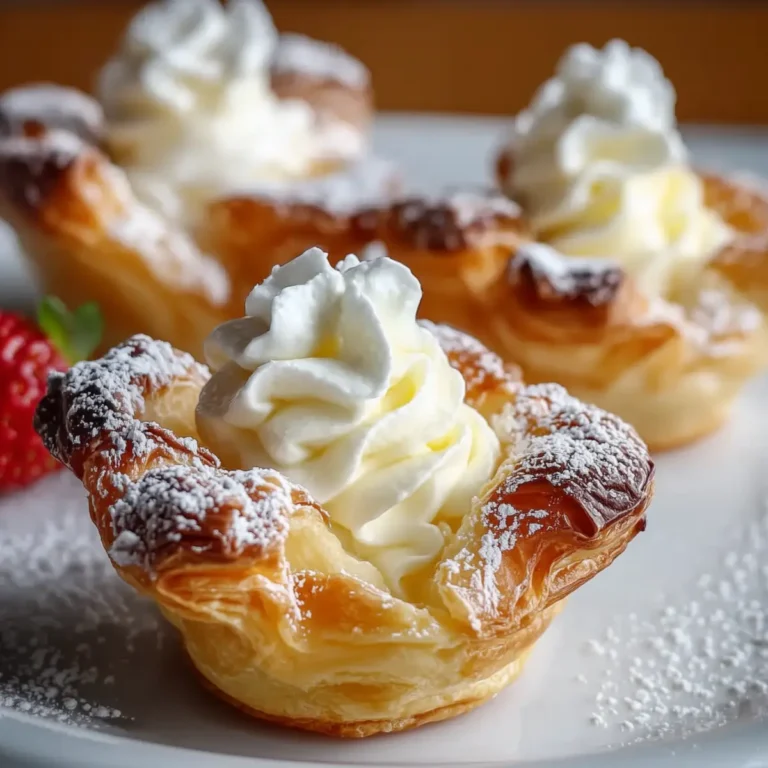 30-Minute Mini Cream Pastry Cups