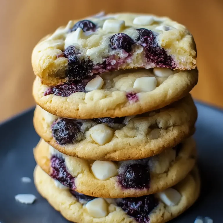 BLUEBERRY CHEESECAKE COOKIES