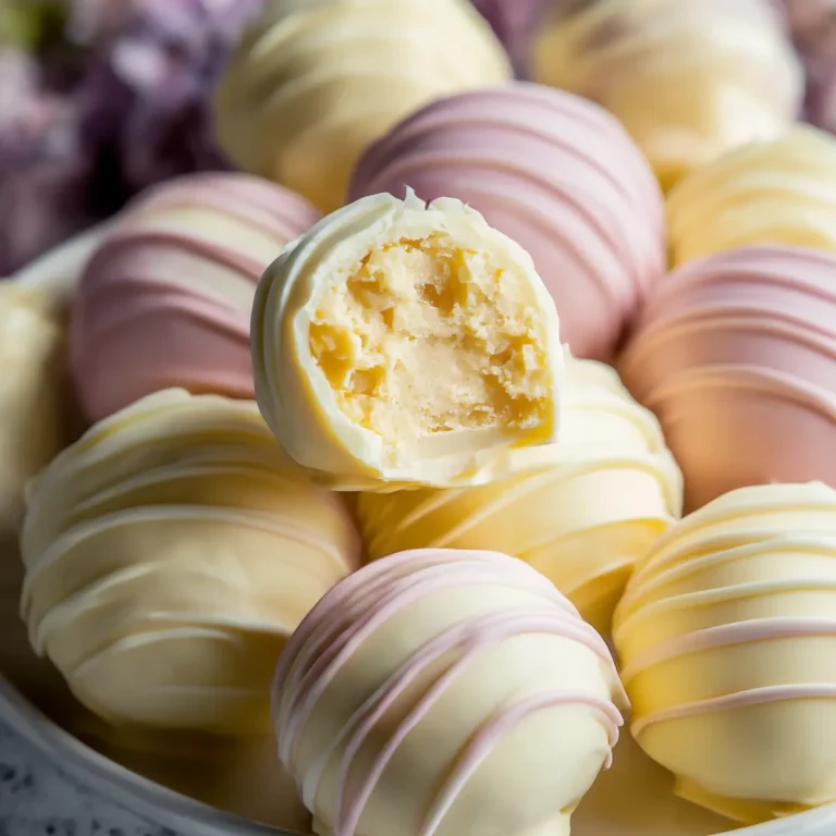 Banana Pudding Easter Truffles
