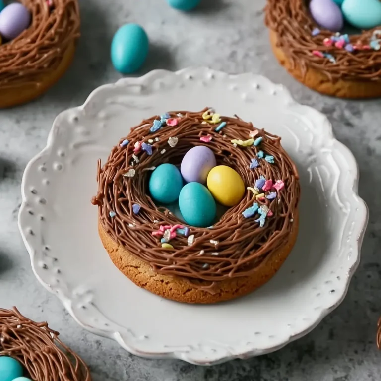 Birds Nests Cookies