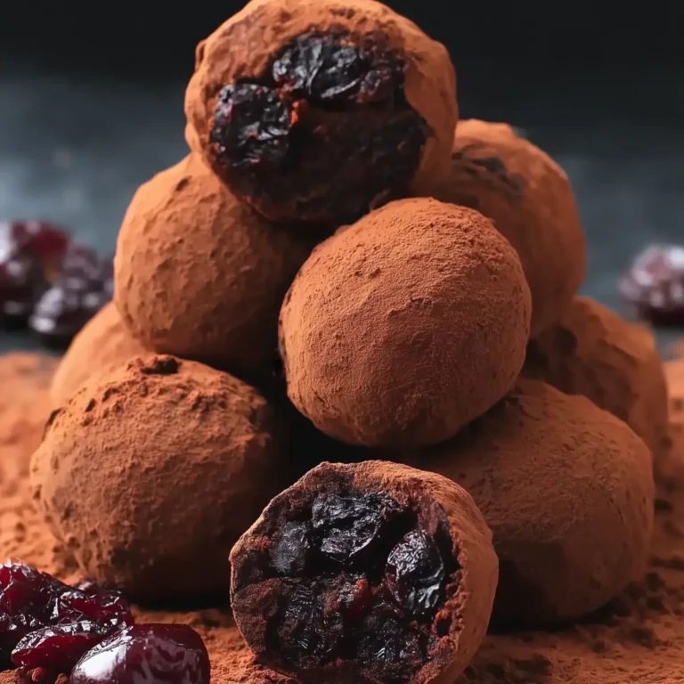 Black Forest Chocolate Truffles
