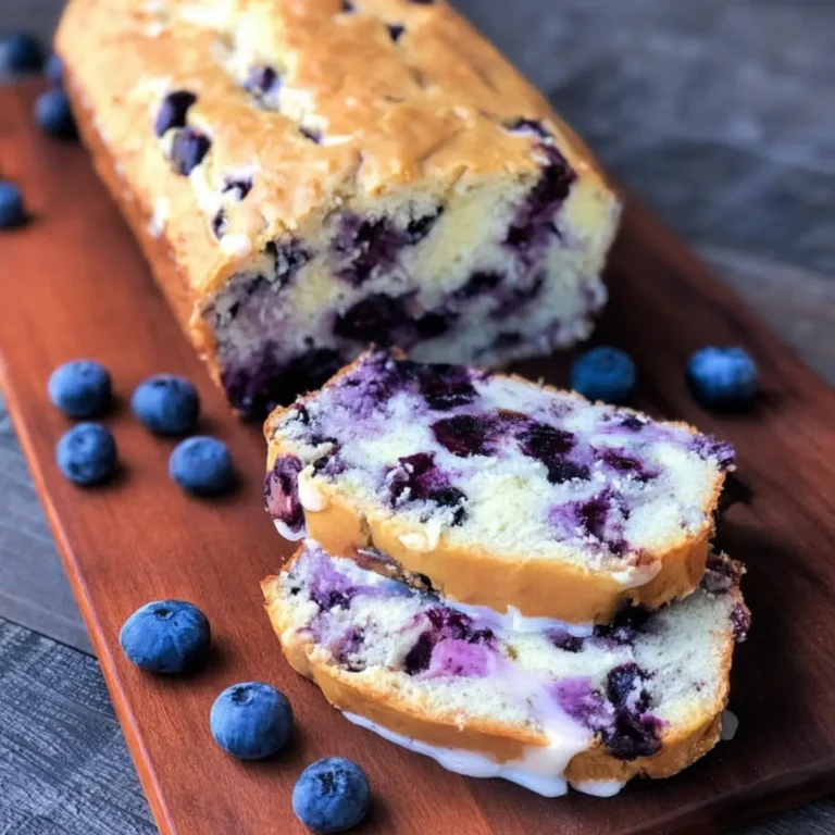 Blueberry Cream Cheese Bread