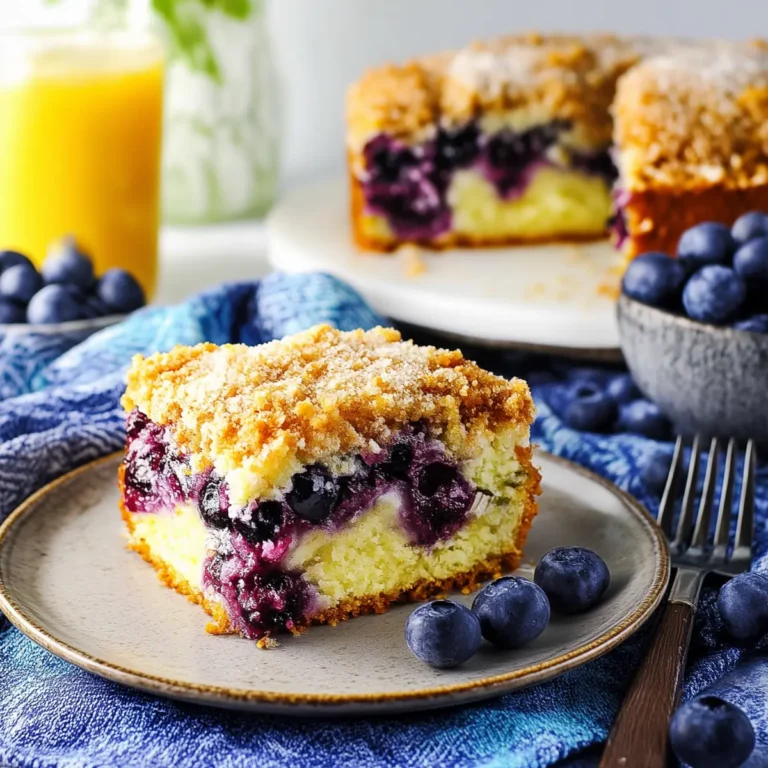 Blueberry Muffin Cake