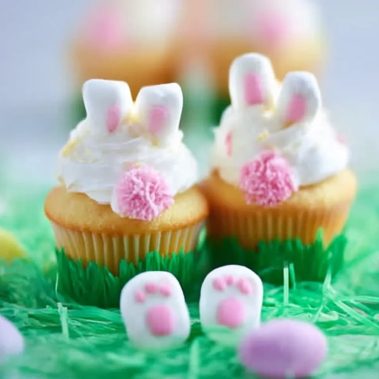 Bunny Butt Cupcakes