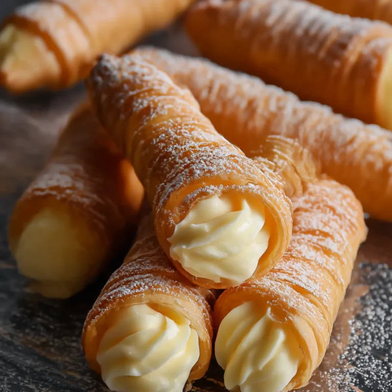 Cannoncini, Italian Cream Horns