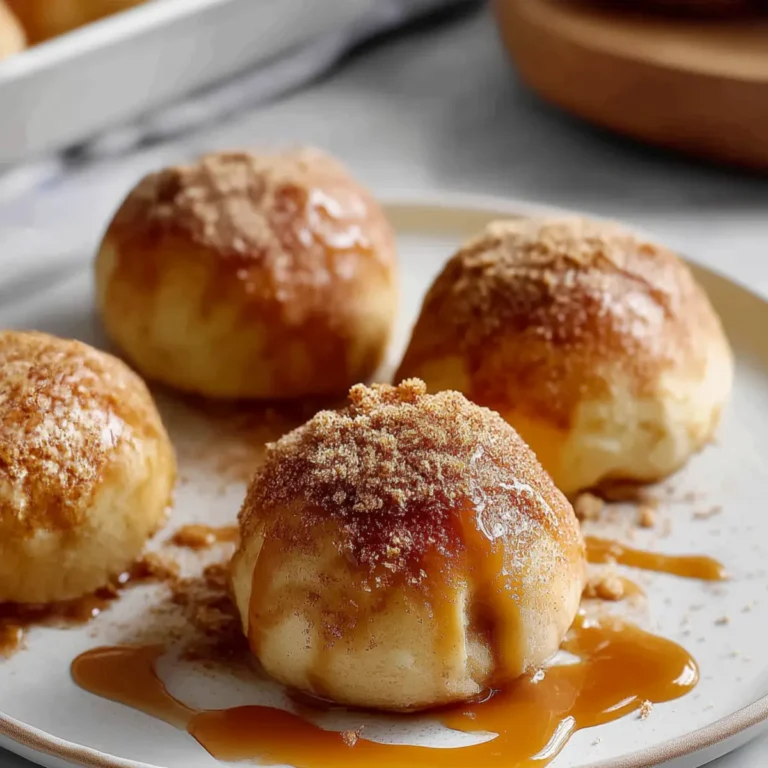 Caramel Apple Pie Bombs