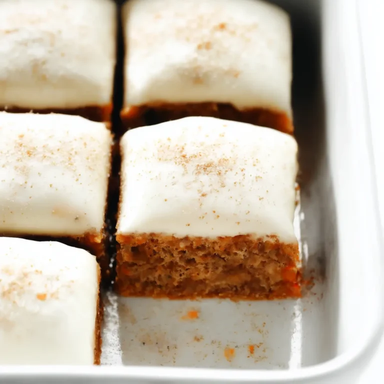 Carrot Cake Bars