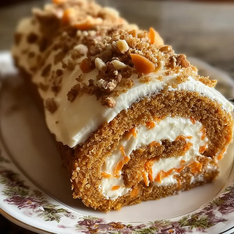 Carrot Cake Roll