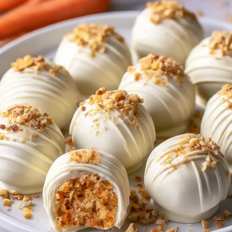 Carrot Cake Truffles