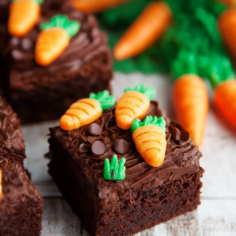 Carrot Patch Brownies