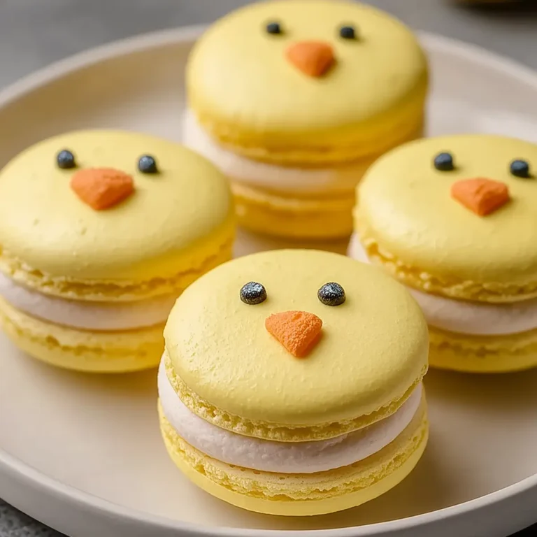 Chick Macarons