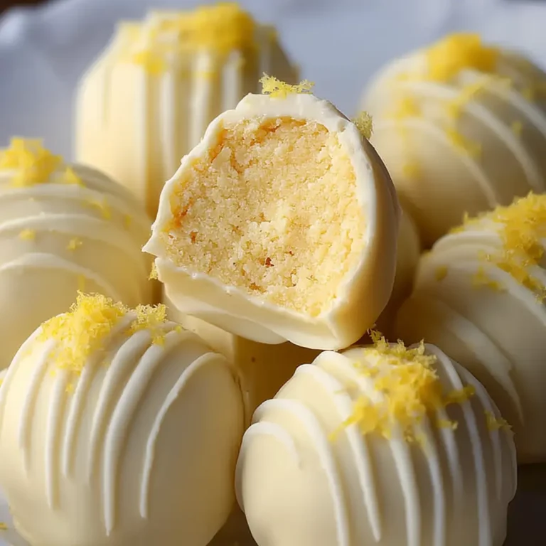 Creamy Lemon Truffles