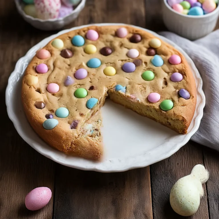 Easter Cookie Cake