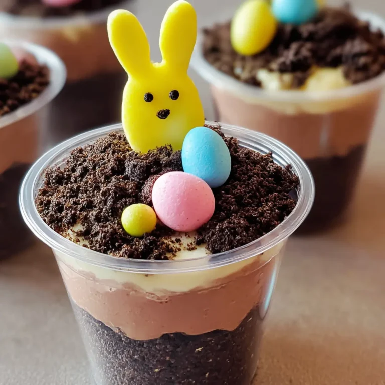 Easter Dirt Cups