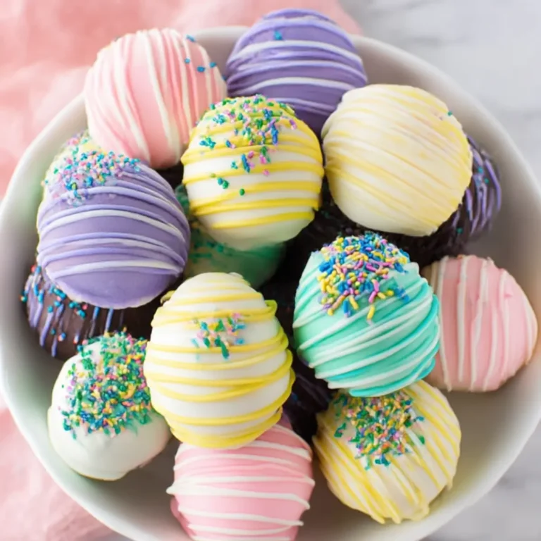 Easter Egg Oreo Cookie Balls
