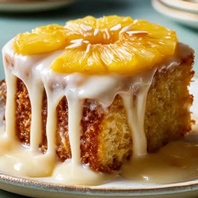 Easter Pineapple Heaven Cake