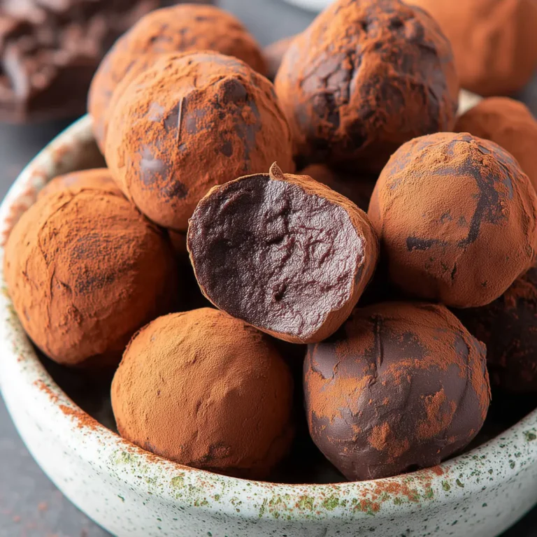French Chocolate Truffles