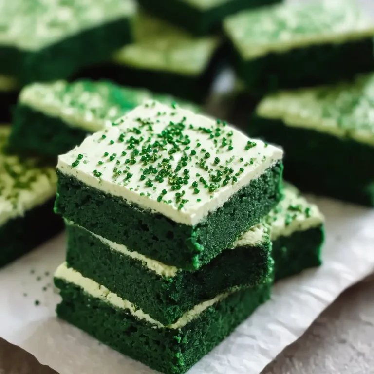 Green Velvet Brownies