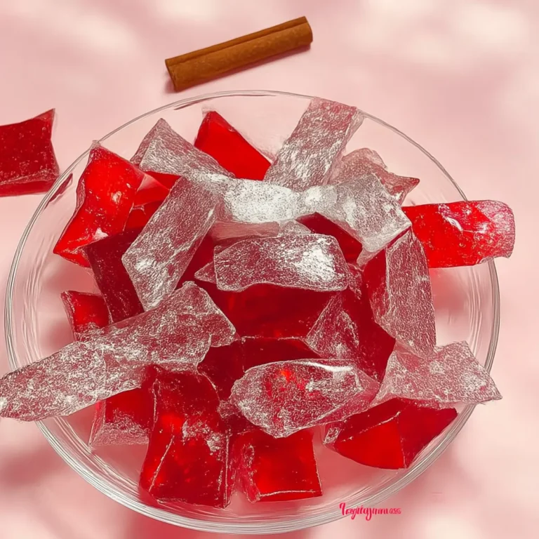 Hard Cinnamon Candy