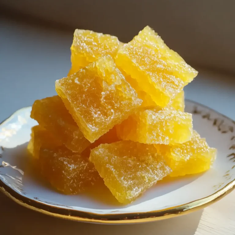 Homemade Pineapple Candy