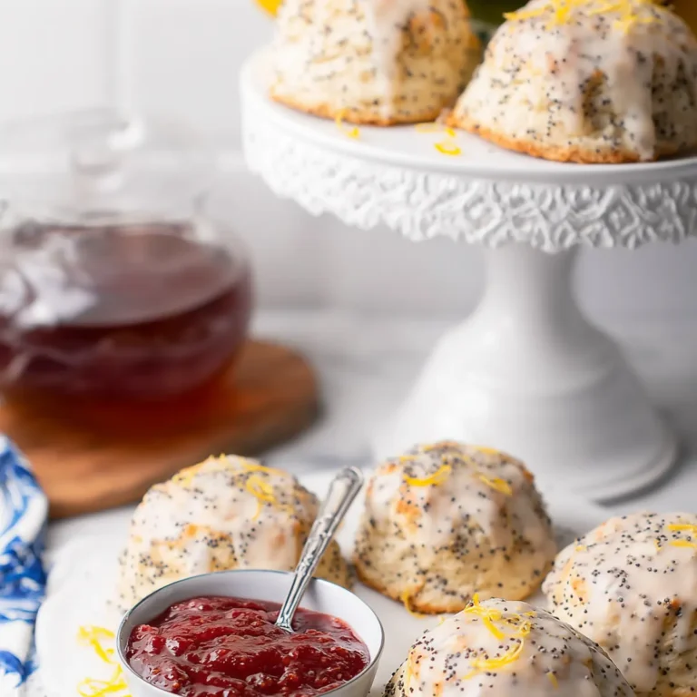 Lemon Poppy Seed Scones