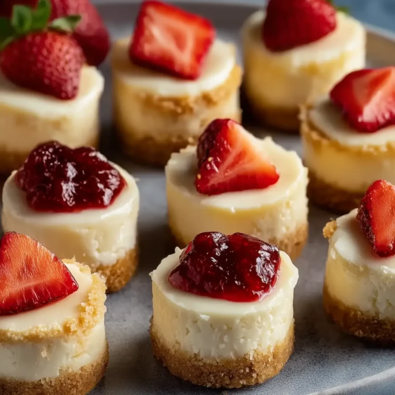 Mini Cheesecake Bites