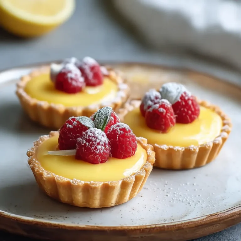 Mini Tarts with Custard