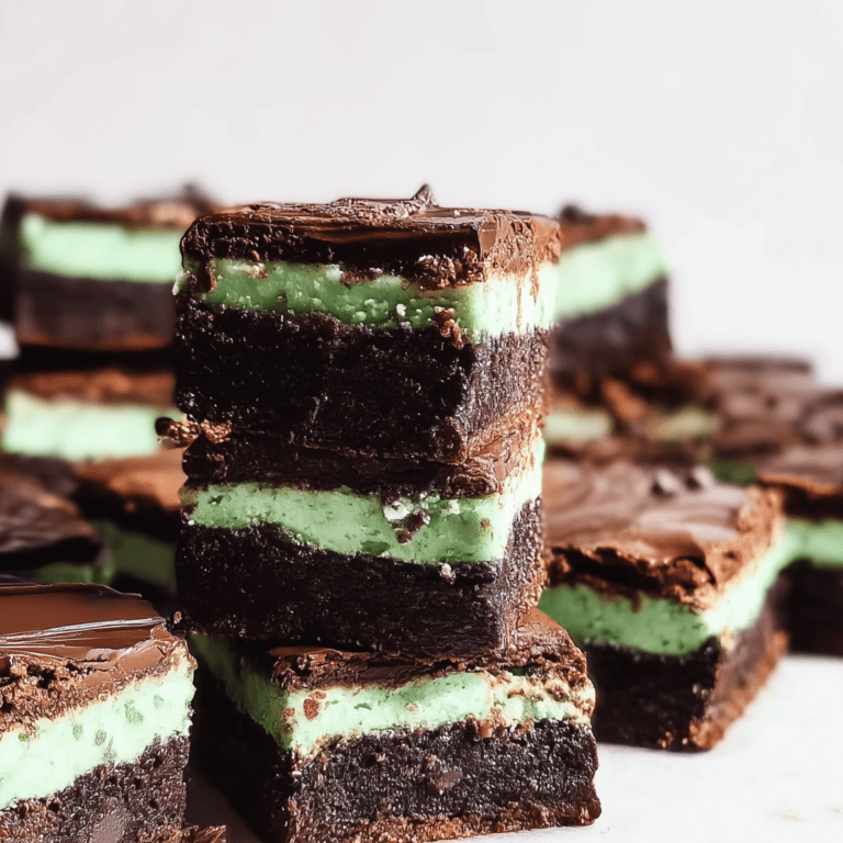 Mint Chocolate Chip Brownies: A Refreshing Dessert