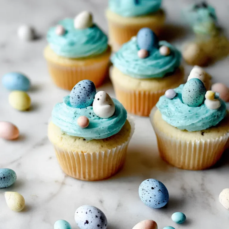 Robin's Egg Easter Cupcakes