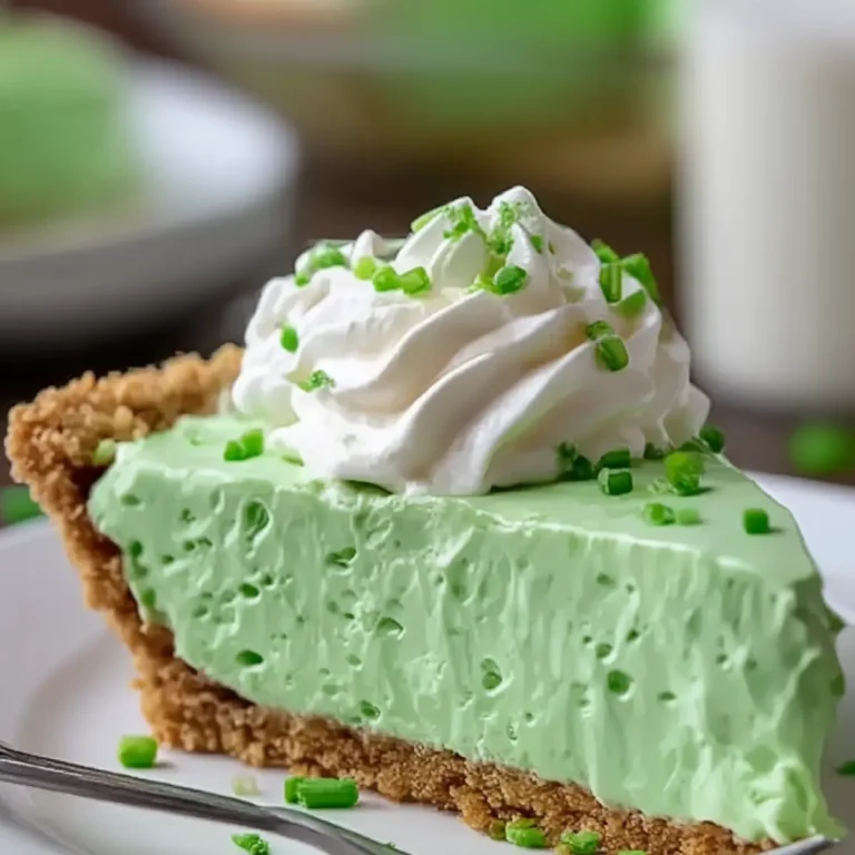 Shamrock Shake Pie