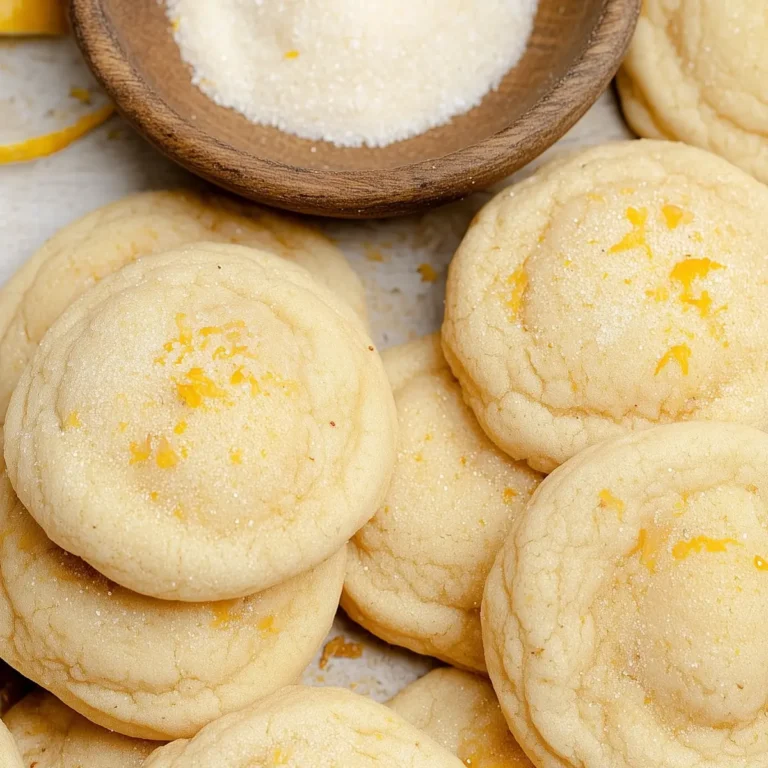 Soft & Chewy Lemon Cookies