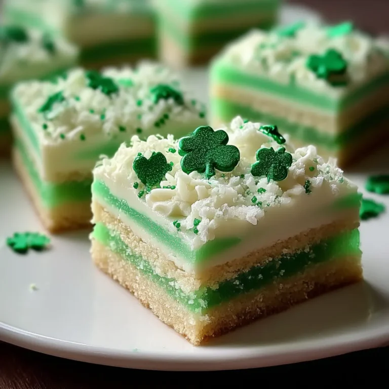 St. Patrick's Day Sugar Cookie Bars