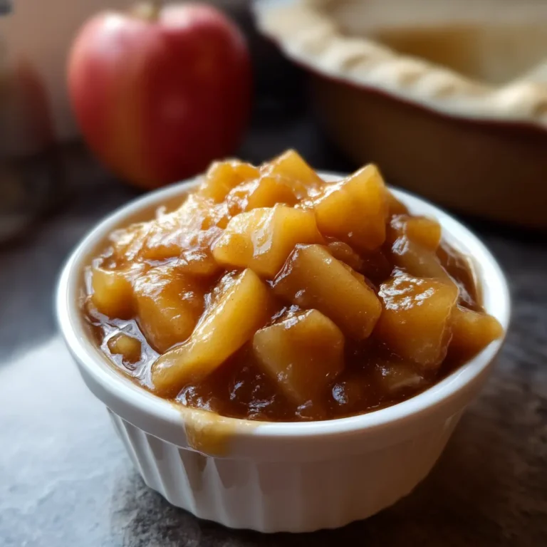 Stovetop Apple Pie Filling with Brown Sugar