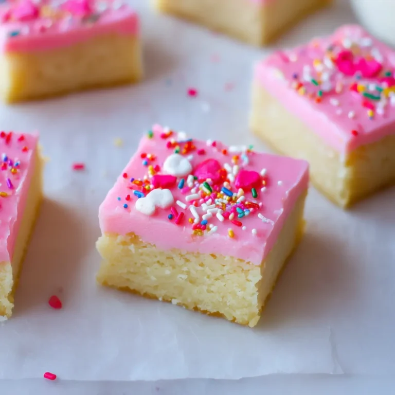 Sugar Cookie Bars