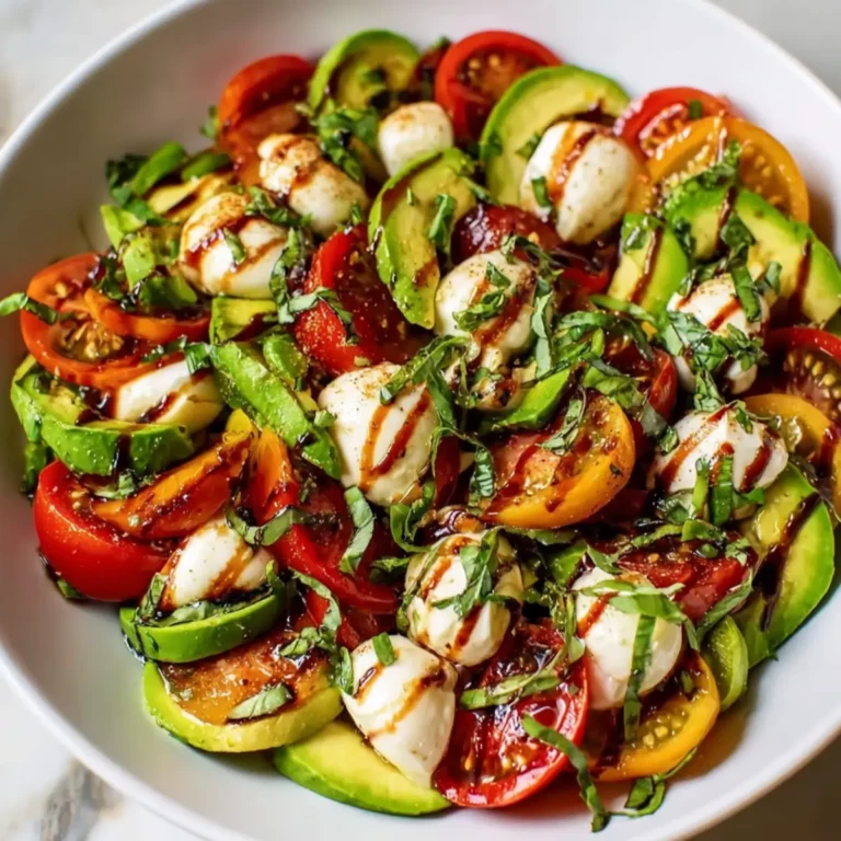 Avocado Caprese Salad
