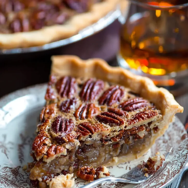Bourbon Pecan Pie