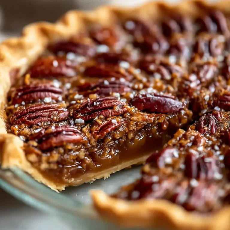 Brown Sugar Bourbon Pecan Pie