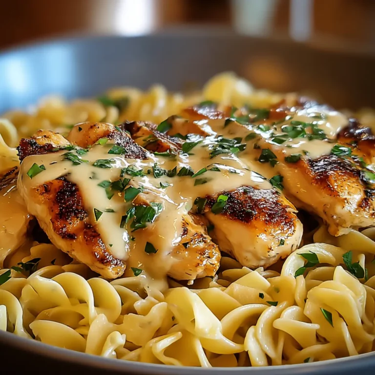Chicken with Buttered Noodles