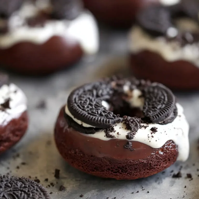Chocolate Oreo Donuts