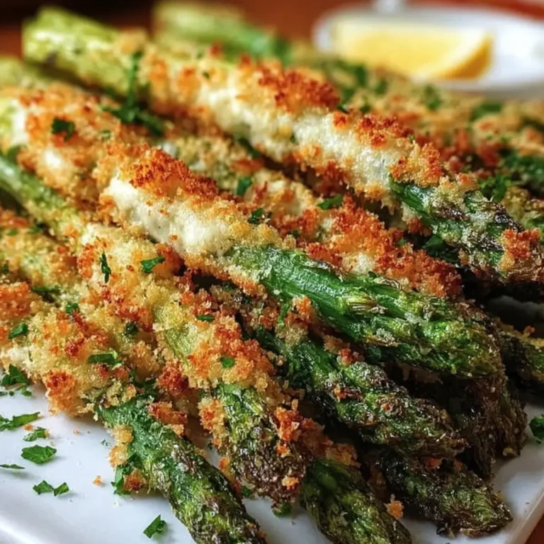 Crispy Parmesan Asparagus Sticks