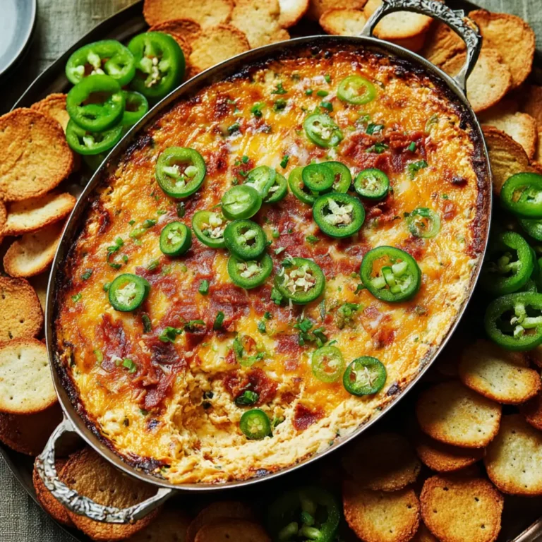 Hot Honey Jalapeno Popper Dip