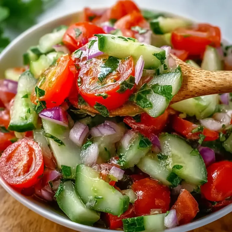 Italian Cucumber Salad
