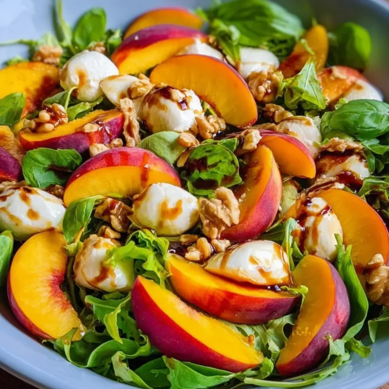 Millionaire Peach Salad